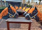 Stokpaarden foam met verlichting, Ophalen, Gebruikt, Feestartikel, Verjaardag