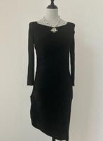 Plein Sud S/M NP 679,- jurk stretch jersey LBD Prima staat., Maat 38/40 (M), Zwart, Ophalen of Verzenden, Zo goed als nieuw