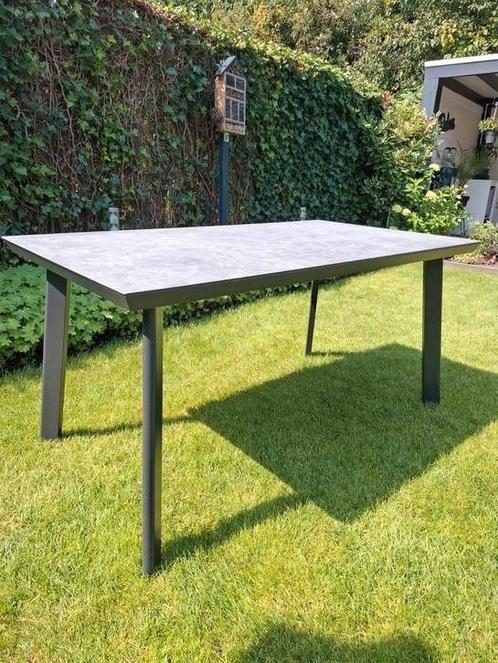 Nieuw mooie stevige aluminium tuintafel, Tuin en Terras, Tuintafels, Nieuw, Rechthoekig, Aluminium, Ophalen