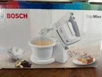 Bosch ErgoMixx - Handmixer  - Incl mengkom, Minder dan 1 liter, Ophalen of Verzenden, Zo goed als nieuw, 3 snelheden of meer
