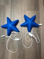 Leuke blauwe ster lampenvan Ikea - set van 2, Ophalen of Verzenden, Zo goed als nieuw, Kunststof, Minder dan 100 cm