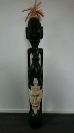 Hoog beeld houtsnijwerk 1 meter, Ophalen of Verzenden, Zo goed als nieuw