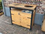 custom BBQ meubel Tb 13 inch mini kamado, Tuin en Terras, Buitenkeukens, Ophalen, Gebruikt, Houtskool