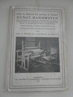 Kunst-Handweven - Elis M. Rogge - 1928, Antiek en Kunst, Antiek | Boeken en Bijbels, Ophalen of Verzenden, Elis M. Rogge