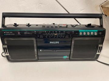 Philips D-8184 stereo radio cassette recorder beschikbaar voor biedingen