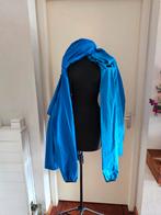 Blauwe regenjas met Capuchon, Agu en Mac in Sac., Ophalen of Verzenden, Zo goed als nieuw, Jongen of Meisje, Jas