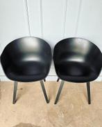 10 zwarte HAY About A Chair AAC22 design stoelen, Huis en Inrichting, Stoelen, Vijf, Zes of meer stoelen, Ophalen of Verzenden