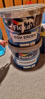 Flexa powerdek wit. Nieuw (10L) en beetje gebruikt., Ophalen, Nieuw, Wit