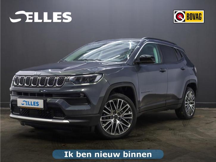 Jeep Compass 4xe 190 Plug-in Hybrid Electric Limited S camer, Auto's, Jeep, Bedrijf, Te koop, Compass, 4x4, ABS, Achteruitrijcamera
