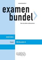 Examenbundel havo Wiskunde A 2020/2021, Ophalen of Verzenden, Zo goed als nieuw, Nederlands, HAVO