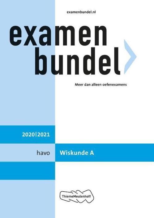 Examenbundel havo Wiskunde A 2020/2021, Boeken, Schoolboeken, Zo goed als nieuw, Nederlands, HAVO, Ophalen of Verzenden