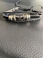 Herenarmbanden, Sieraden, Tassen en Uiterlijk, Armbanden, Ophalen of Verzenden, Nieuw, Zwart