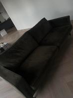 Woood velvet groene bank, Ophalen of Verzenden, Zo goed als nieuw, 75 tot 100 cm