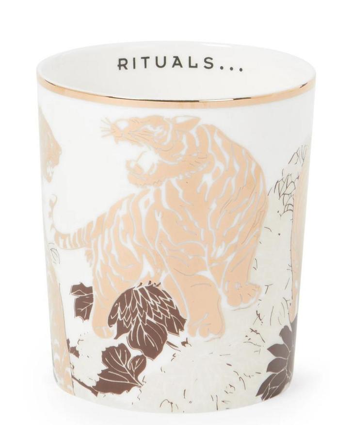 Rituals Kaarsenhouder golden tiger, Huis en Inrichting, Woonaccessoires | Kandelaars en Kaarsen, Nieuw, Minder dan 25 cm, Overige materialen