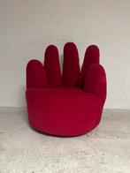 Vintage vingerstoel Artdeco handstoel fauteuil retro stoel, Ophalen, Gebruikt, 75 tot 100 cm, Minder dan 150 cm