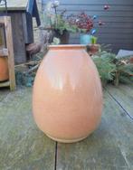 Bolvormige ESKAF vaas ontwerp HILDO KROP spuitglazuur., Antiek en Kunst, Ophalen of Verzenden