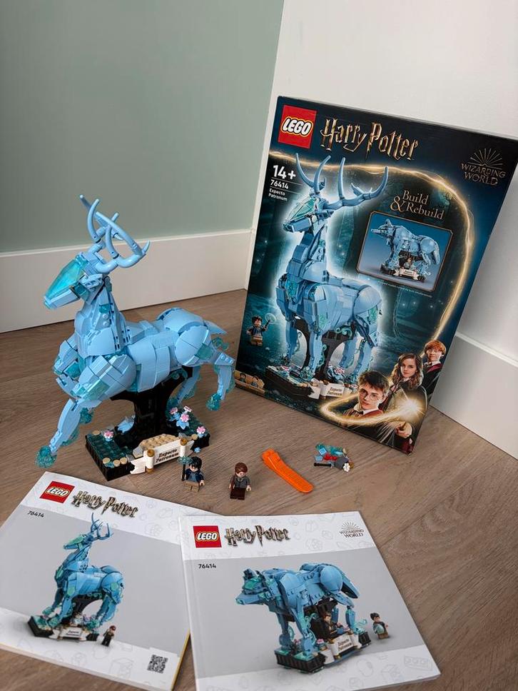 LEGO Harry Potter Expecto Patronus 76414, Kinderen en Baby's, Speelgoed | Duplo en Lego, Zo goed als nieuw, Lego, Complete set