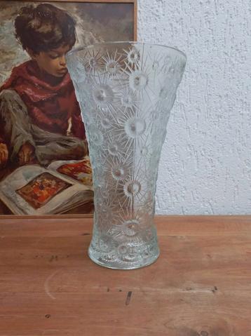 Vintage vaas. Funky glaswerk. Atomic. Boho beschikbaar voor biedingen