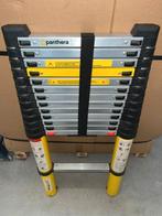 Panthera Telescoopladder 3,8m (#4), Doe-het-zelf en Verbouw, Ladders en Trappen, Ophalen, Gebruikt, Ladder, Opvouwbaar of Inschuifbaar