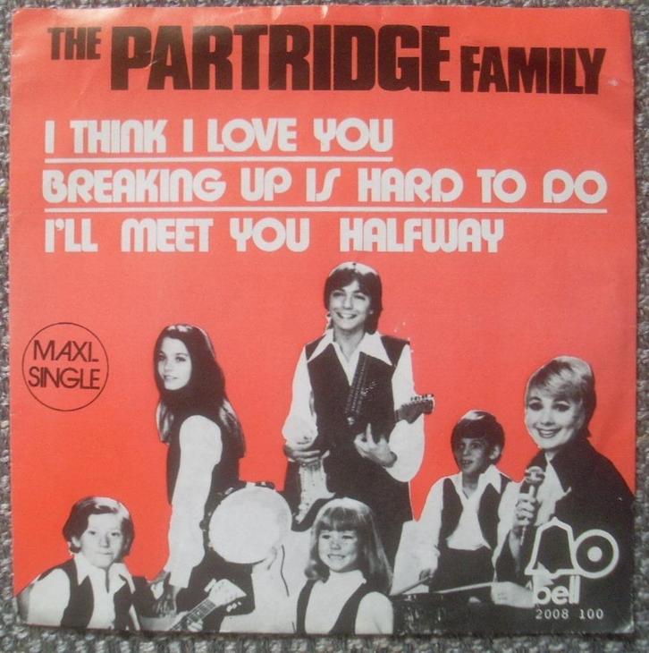The Partridge Family - I Think I Love You (7" EP) 3 tracks, Cd's en Dvd's, Vinyl Singles, Gebruikt, EP, Pop, 7 inch, Ophalen of Verzenden