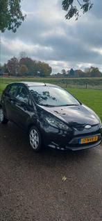 Ford Fiësta 1.25 44KW 5DR 2010 Zwart nieuwe APK, Auto's, Voorwielaandrijving, 1242 cc, 4 cilinders, Zwart