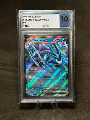 UCG 10 Suicune EX #10 010/034 (TCG Classic: Blastoise Deck) beschikbaar voor biedingen