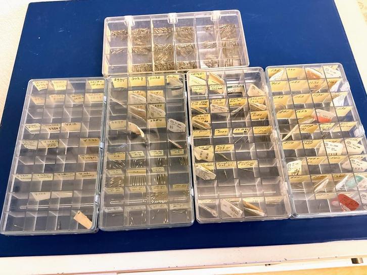 Opwindstiften, Sieraden, Tassen en Uiterlijk, Horloges | Antiek, Polshorloge, Overige merken, Staal, Ophalen of Verzenden