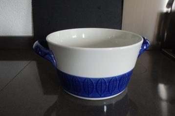 Rorstrand Koka Zweden vintage design ovenschaal wit blauw beschikbaar voor biedingen