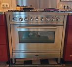 Boretti VP 96 IX gasfornuis 6 pits oven accessoires, Witgoed en Apparatuur, Fornuizen, Ophalen, Gebruikt, 60 cm of meer, Gas