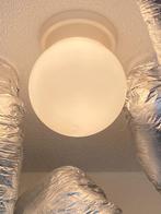 Bollamp, Ophalen, Zo goed als nieuw, Glas, Plafonddlamp