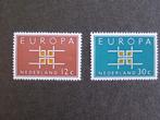 1963: NVPH 800 / 801 Europazegels; postfris, originele gom, Postzegels en Munten, Postzegels | Nederland, Na 1940, Ophalen of Verzenden