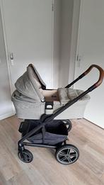 Kinderwagen Nuna MIXX Next - hazelwood, Kinderen en Baby's, Kinderwagens en Combinaties, Zo goed als nieuw, Verstelbare duwstang