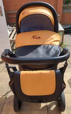 Kinderwagen Bebebi Fizzy 4in1 zwart met oranje, Ophalen, Gebruikt, Overige merken