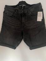 H&M Zwarte Denim Shorts - Nieuw!, Ophalen of Verzenden, Nieuw, Overige maten, Zwart