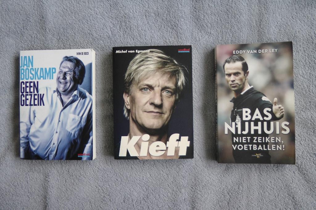 Sportboeken van Jan Boskamp, Wim Kieft en Bas Nijhuis, Boeken, Michel van Egmond, Ophalen of Verzenden, Zo goed als nieuw, Balsport