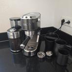 De’Longhi Dedica Espresso Machine inclusief o.a. bonen maler, Espresso apparaat, Koffiebonen, Zo goed als nieuw, Ophalen