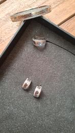 Tisento, armband ring en oorbellen, Ophalen, Zo goed als nieuw, Zilver, Zilver