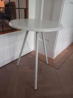 Bijzettafeltje lime white, 45 tot 60 cm, Minder dan 55 cm, Rond, Ophalen of Verzenden