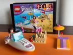 Lego Friends Olivia’s speedboot Set - Compleet! Nr 3937., Ophalen of Verzenden, Zo goed als nieuw, Complete set, Lego