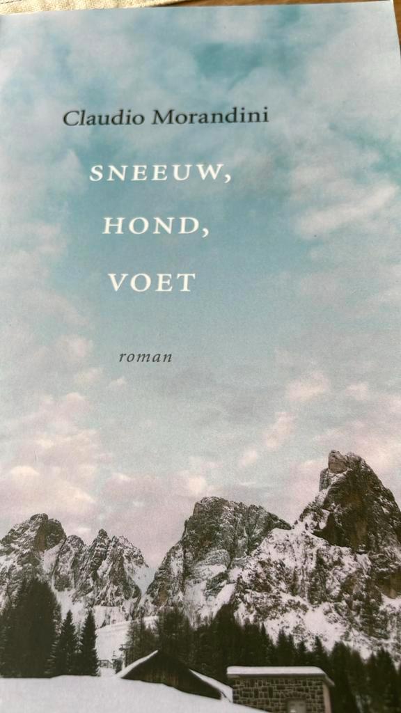 Claudio Morandini - Sneeuw, hond, voet, Boeken, Literatuur, Gelezen, Nederland, Ophalen of Verzenden
