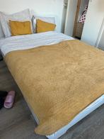 Twijfelaarbed (200x140) volledig, Huis en Inrichting, Ophalen, Wit, 140 cm, Zo goed als nieuw