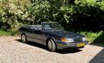 Saab 900S Cabrio, Zwart, 4 cilinders, Cabriolet, Leder
