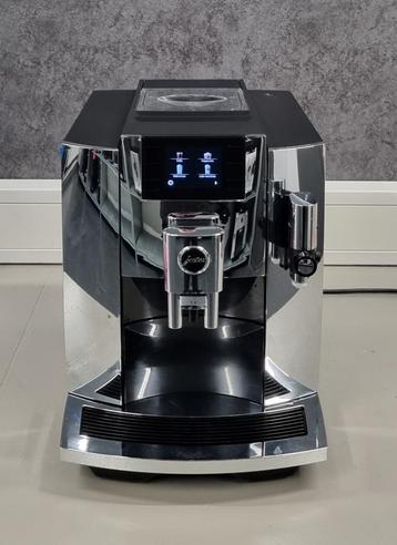 Jura E8 EB Chrome MET GARANTIE EN SERVICEBEURT beschikbaar voor biedingen