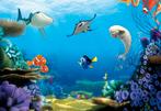 Finding Dory vlies fotobehang - Finding Nemo vlies behang, Verzenden, Nieuw, Wanddecoratie