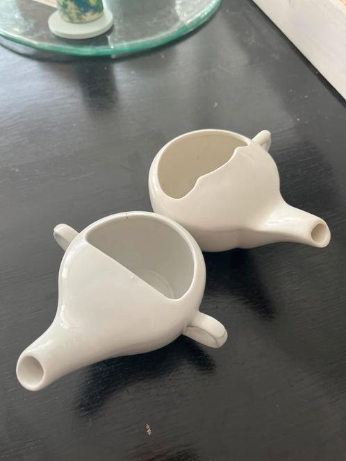 2 antieke tuit kannetjes drinkkannetjes schenkkannetje, Antiek en Kunst, Antiek | Servies los, Ophalen of Verzenden