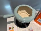 Nieuwe Fondueset van Le Creuset kleur Sea Salt, Brander, Ophalen of Verzenden, Le Creuset, Nvt