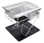 MRG Japan Large Fire Grill / BBQ Grill – Stainless Steel, Ophalen, Gebruikt