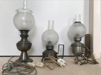 Mooie tinnen lampen - ook per stuk te koop, Huis en Inrichting, Ophalen, Zo goed als nieuw