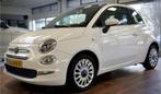 Fiat 500 0.9 TwinAir Automaat Turbo Lounge (bj 2016), Gebruikt, Euro 6, Met garantie (alle), Wit