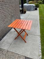 Houten klaptafel 70x70x70, Ophalen of Verzenden, Zo goed als nieuw